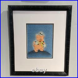 Walt Disney The Practical Pig 1939 Framed Original Production Cel Fifer
