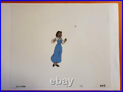 Walt Disney's Beauty And The Beast Hand Painted Cel Production Cell Art Coa