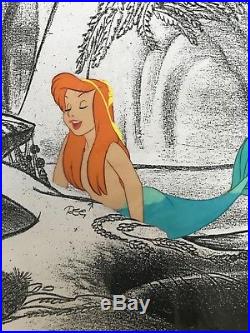 Walt Disney's Peter Pan Mermaid Animation Production Cel
