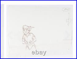 Walt Disney's Peter Pan Original Animation 6 Drawings Hand Drawn RARE Walt Disney's Peter Pan Original Animation 6 Drawings Hand Drawn RARE