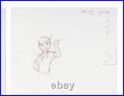 Walt Disney's Peter Pan Original Animation 6 Drawings Hand Drawn RARE