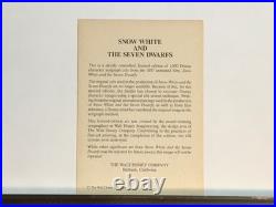 Walt Disney's Snow White Animation Cel with Background Framed