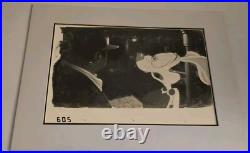 Who Framed Roger Rabbit 11x14 Cell Test Print #605 1988 Very Rare