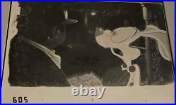 Who Framed Roger Rabbit 11x14 Cell Test Print #605 1988 Very Rare