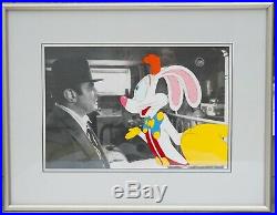 Who Framed Roger Rabbit Production Cel Roger & Eddie Valiant (Bob Hoskins)