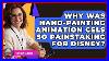 Why Was Hand Painting Animation Cels So Painstaking For Disney Cartoon Fan Club