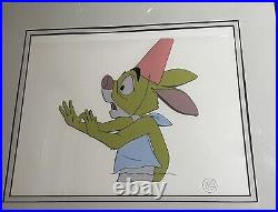Winnie The Pooh and a Day For Eeyore Production Cel of Rabbit Walt Disney 1983