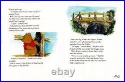 Winnie The Pooh and a Day for Eeyore Production Animation Cel Disney 1983 26