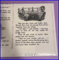 Winnie The Pooh and a Day for Eeyore Production Animation Cel Disney 1983 28