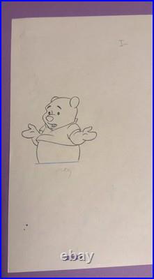 Winnie The Pooh and a Day for Eeyore Production Animation Cel Disney 1983 28