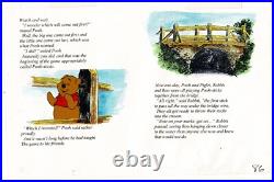 Winnie The Pooh and a Day for Eeyore Production Animation Cel Disney 1983 86