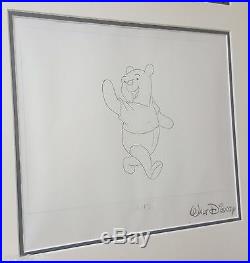 Winnie the Pooh Hand Painted Original Production Cel Disney