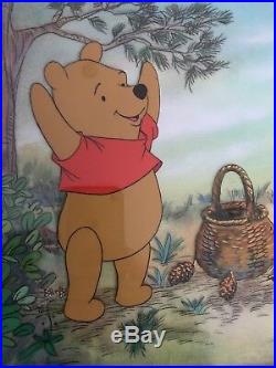 Winnie the Pooh ORIGINAL Disney Studios Production Cel