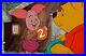 Winnie the Pooh Original Production Cel Animation Art Disney Piglet