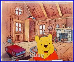 Winnie the Pooh Production Cel Walt Disney Educational Film 1980s