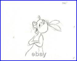 Winnie the Pooh Rabbit Walt Disney Production Animation Cel Drawing b3212 DIALOG
