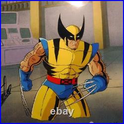 Wolverine original PRODUCTION cel hand signed STAN LEE COA MARVEL painted w3
